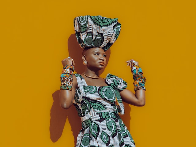 Ensemble wax « Mwezi »